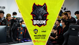 名額擴(kuò)大到前兩名 BOOM獲得ESL One馬來(lái)西亞參賽資格